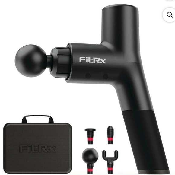 FitRx Neck and Back Massager, Handheld Percussion Massage - Picture 1 of 5